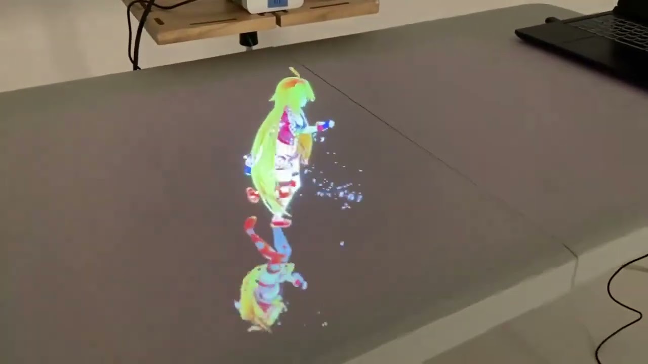 CES 2025 - Portalgraph: A 3D Projector that Can Project VR into Real World