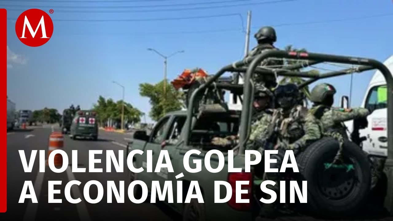 Comerciantes en Sinaloa golpeados por la crisis de seguridad mientras grandes empresas resisten