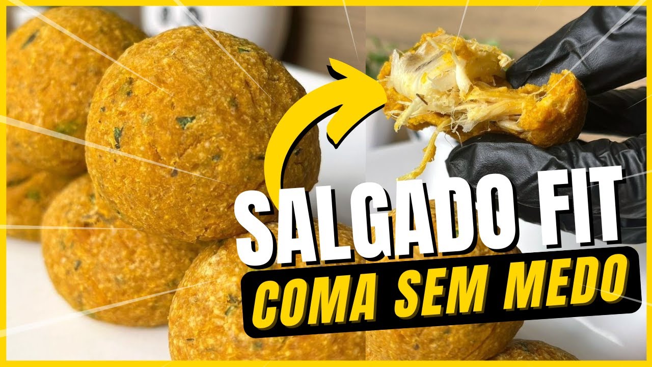 Salgado FIT de ABOBORA - Super LEVE e DELICIOSO (Coma SEM MEDO de ENGORDAR)