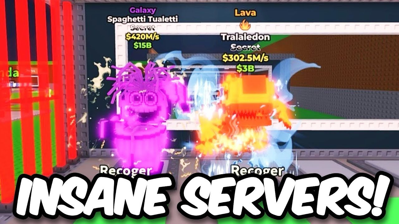 Как подключиться к STACKED SERVER в игре Steal a Brainrot!