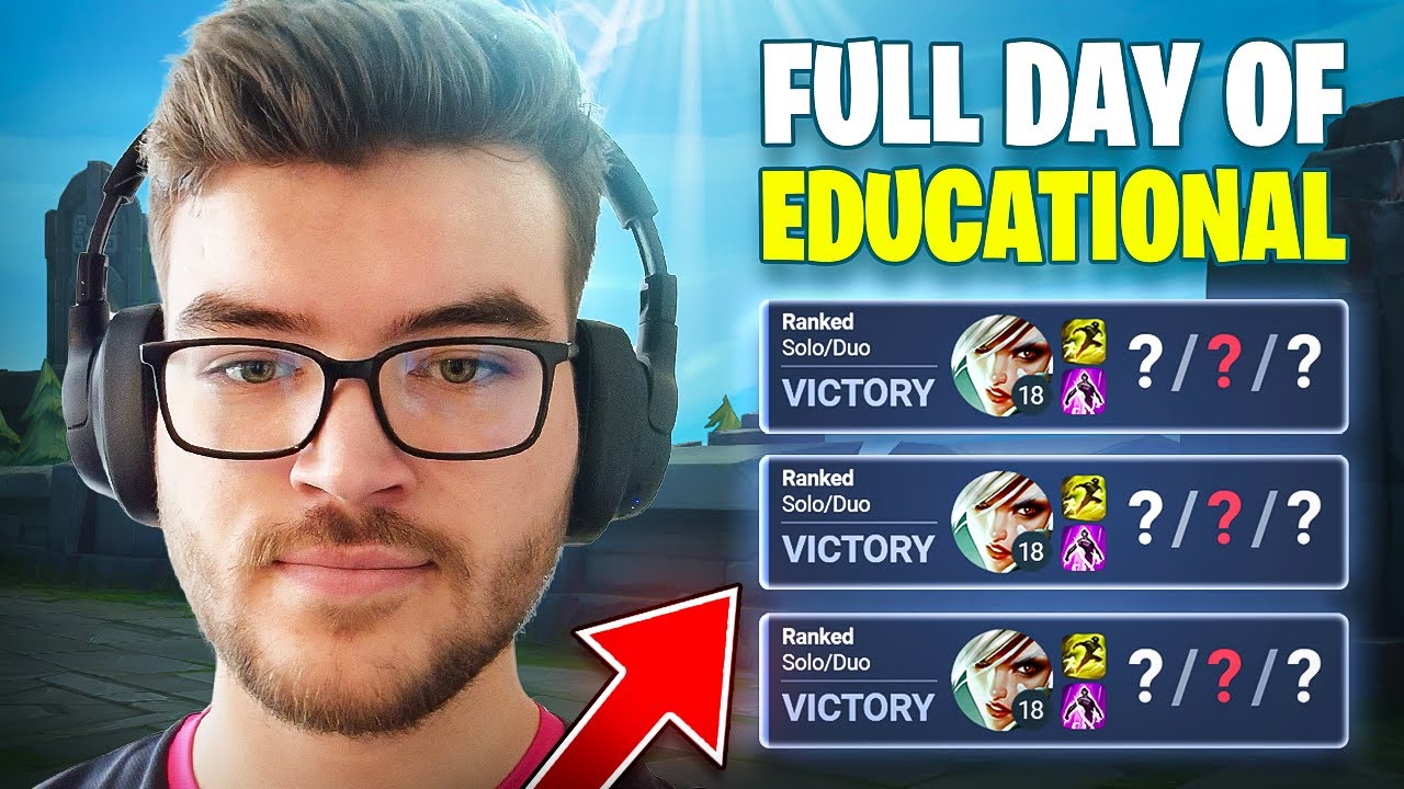 Full day of Educational Riven games in CHALLENGER