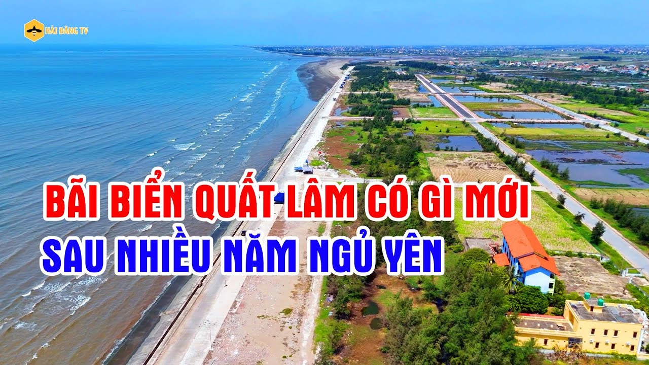 Bãi biển Quất Lâm có gì mới sau nhiều năm ngủ yên?