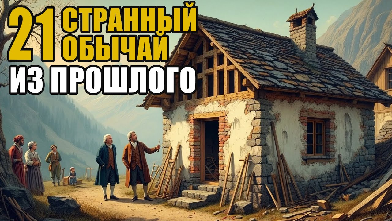 21 странный обычай прошлого который оказался умным