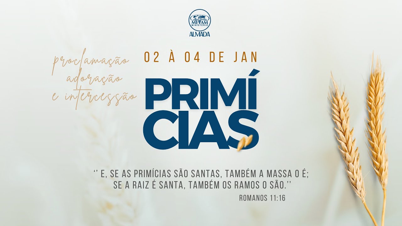 Culto De Primícias - Mevam Almada- 03/01/2026