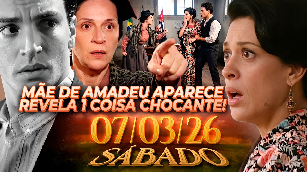 Terra Nostra - (07/03/2026)  Capítulo de hoje, Sábado l Capítulo 155 (Edição Especial) Resumo