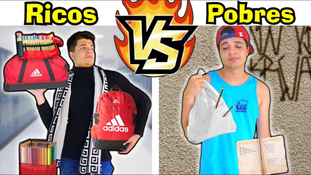 RICOS VS POBRES COMPRANDO MATERIAL ESCOLAR 2023 #62