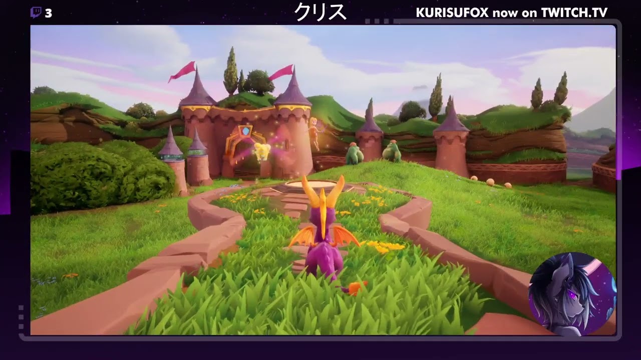 KurisuFox Gaming: Friday LATE NIGHT Game Stream - Spyro Reignited Trilogy (PLUS Q&A!!)