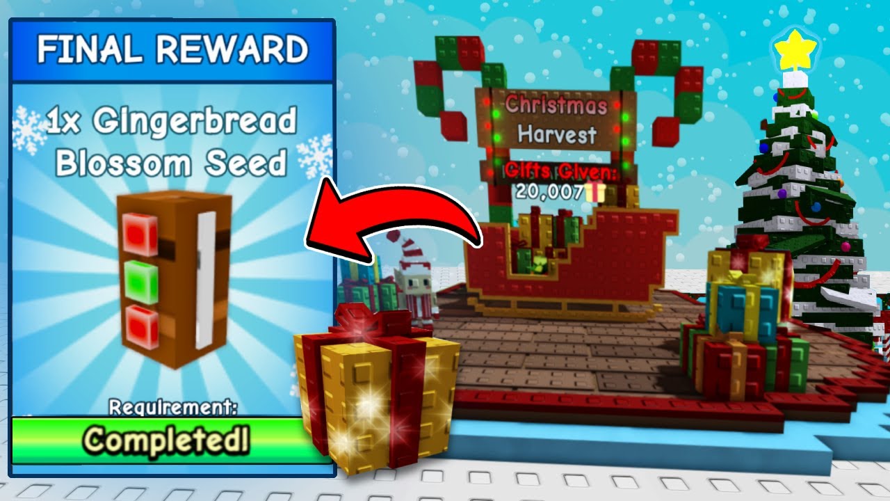 FULL GUIDE to CHRISTMAS UPDATE PART 1 in Grow a Garden!