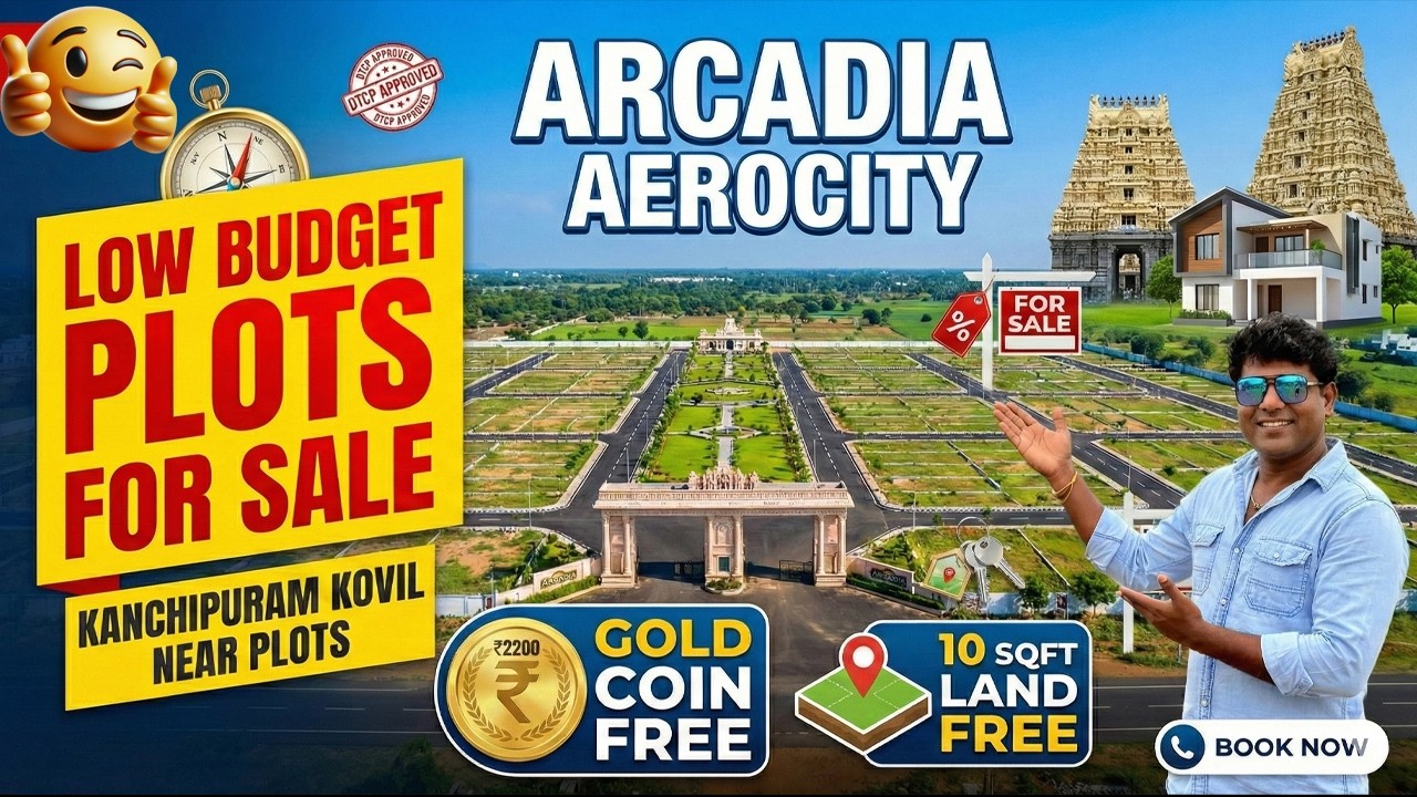 "Limited Plots Left! Kanchipuram Gated Community Land Sale" | Saravana View