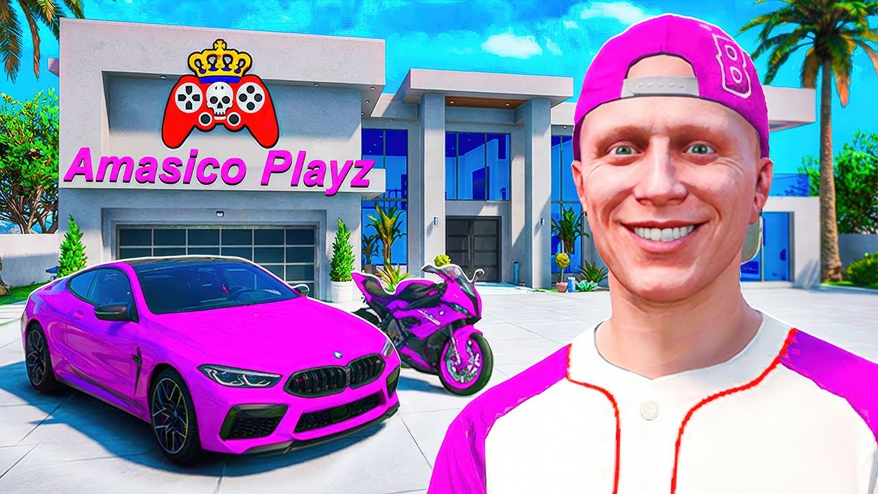 M-am MUTAT intr-o CASA de TRILIONARI in GTA 5!