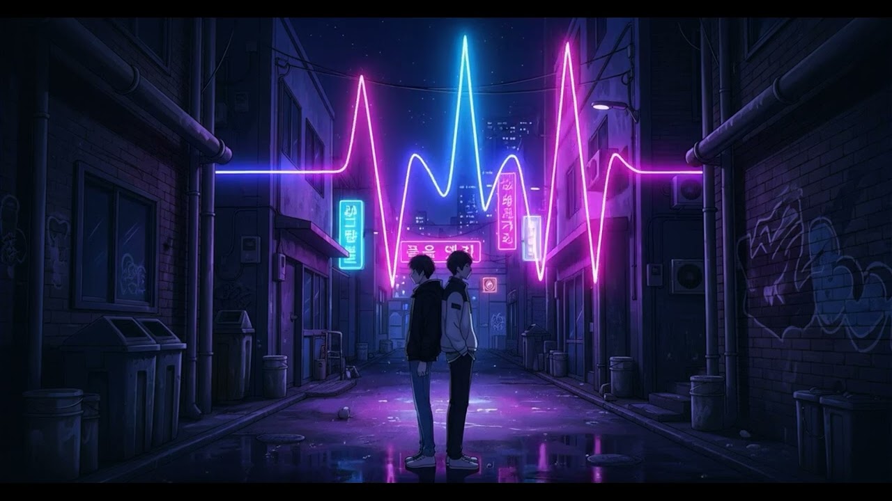 「친구 (Friend)」부산 네온과 흑백 감성으로 그린 힙합 R&B 애니메이션 MV, 변치 않는 우정을 영화 같은 우정과 의리를 담은 힙합 & R&B  신곡 입니다.