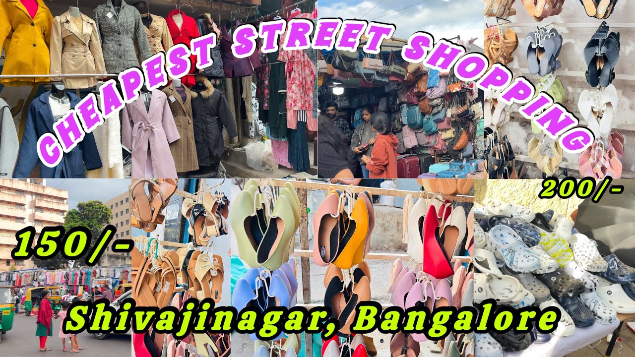 Commercial Street Bangalore🛒 | Where to shop 🛍️| Shopping guide | Shivaji Nagar market|2025