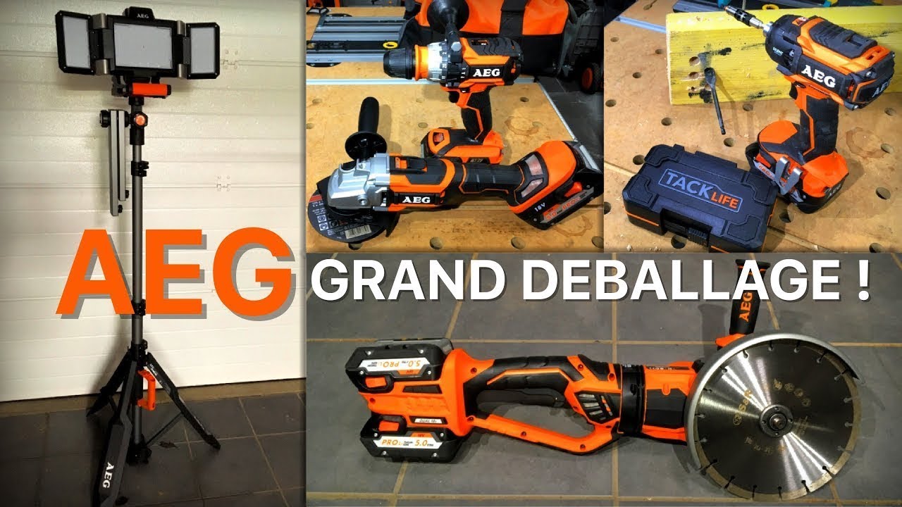 Les NOUVEAUX Outils AEG !