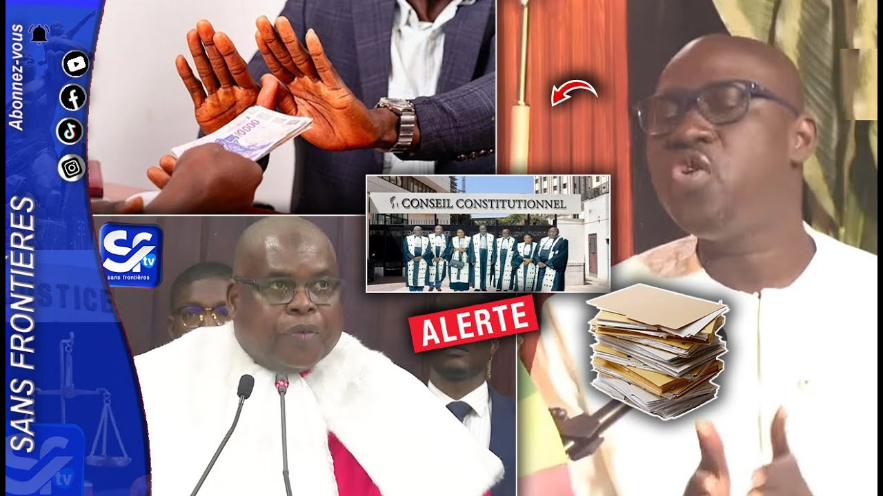 Corruption au Conseil constitutionnel : Moussa  Diakhaté relance le dossier explosif et interpelle..