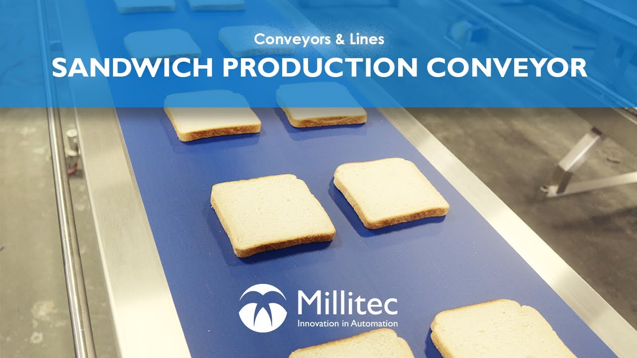Sandwich Production Conveyor | Simplify the processing of food products