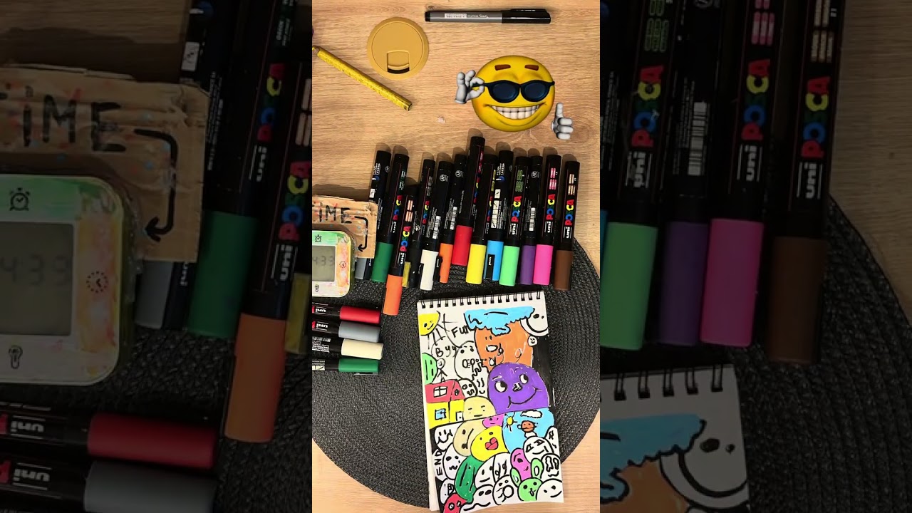 Drawing(doodels)in so called 15 mins.