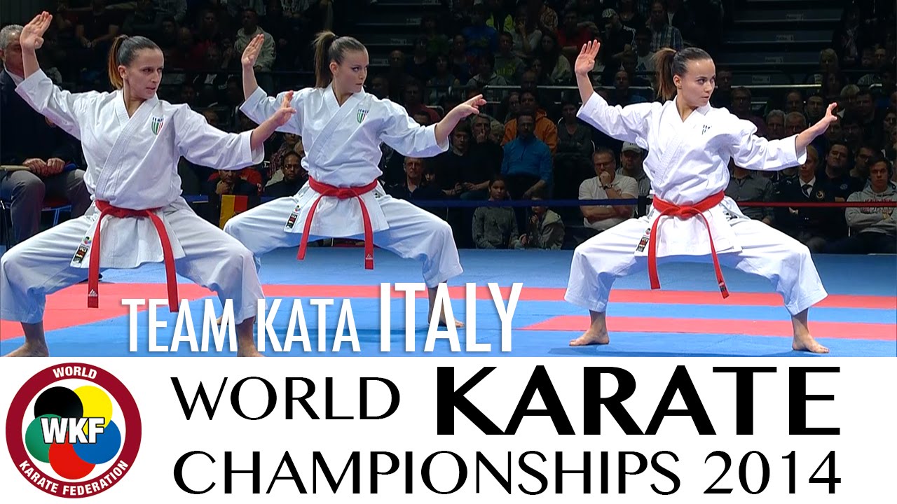 Team Kata ITALY. Kata Paiku. 2014 World Karate Championships. | WORLD KARATE FEDERATION