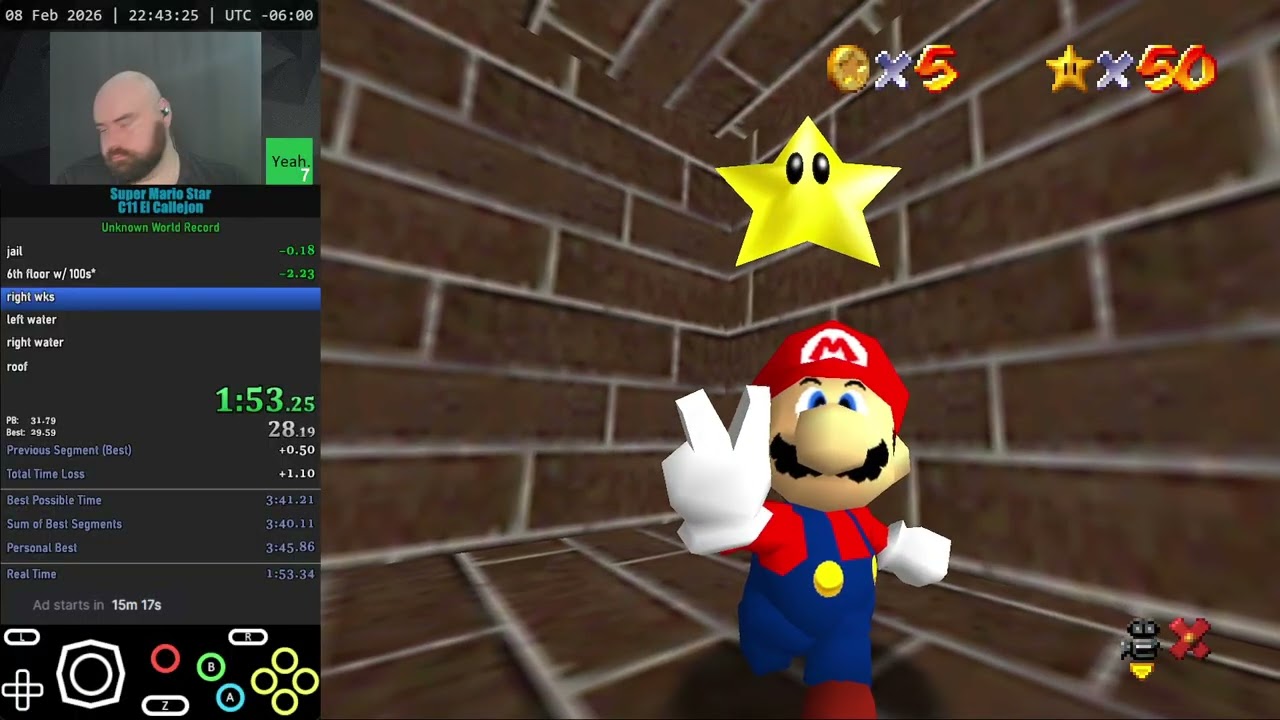 C11 El Callejon in 3:41 - Super Mario Star