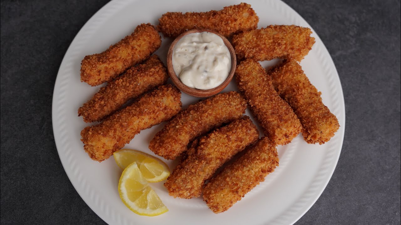 How to Make Homemade Fish Sticks | Crispy Fish Sticks Recipe