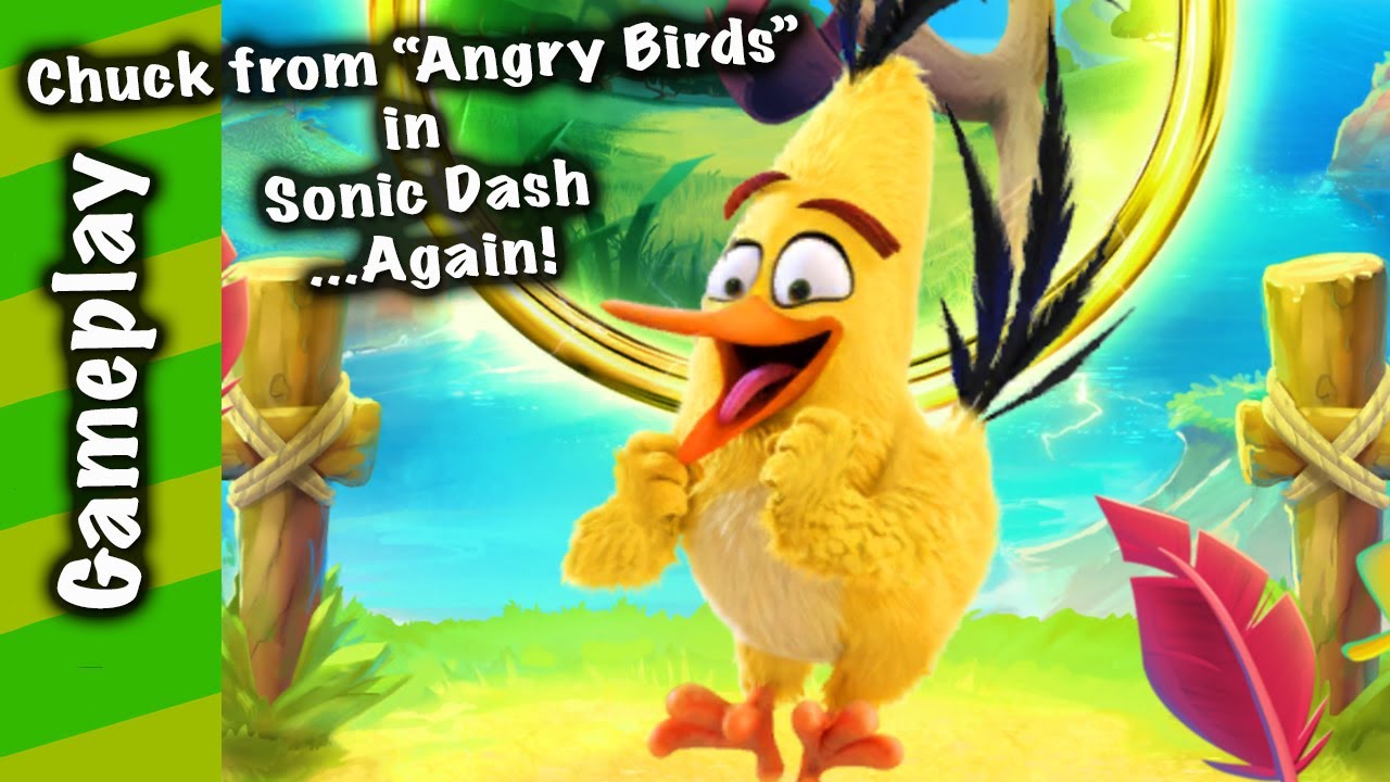 Sonic Dash - Chuck Angry Birds Event Gameplay