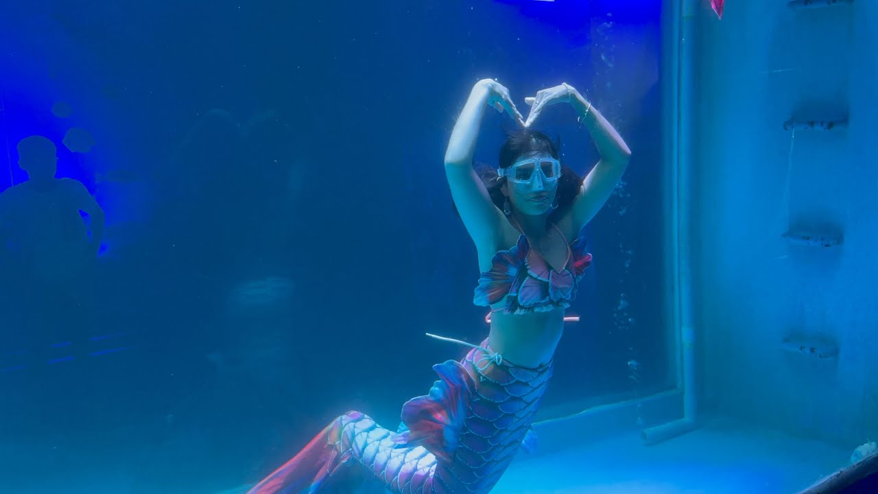 ಮತ್ಸ್ಯಕನ್ಯೆ ಪ್ರದರ್ಶನ // Beautiful Mermaid Show 