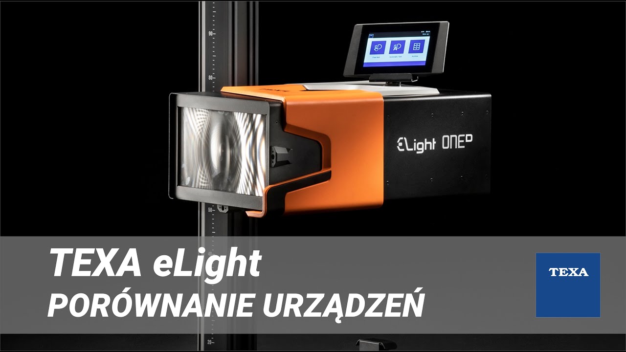 Ustawianie świateł Led - TEXA eLight