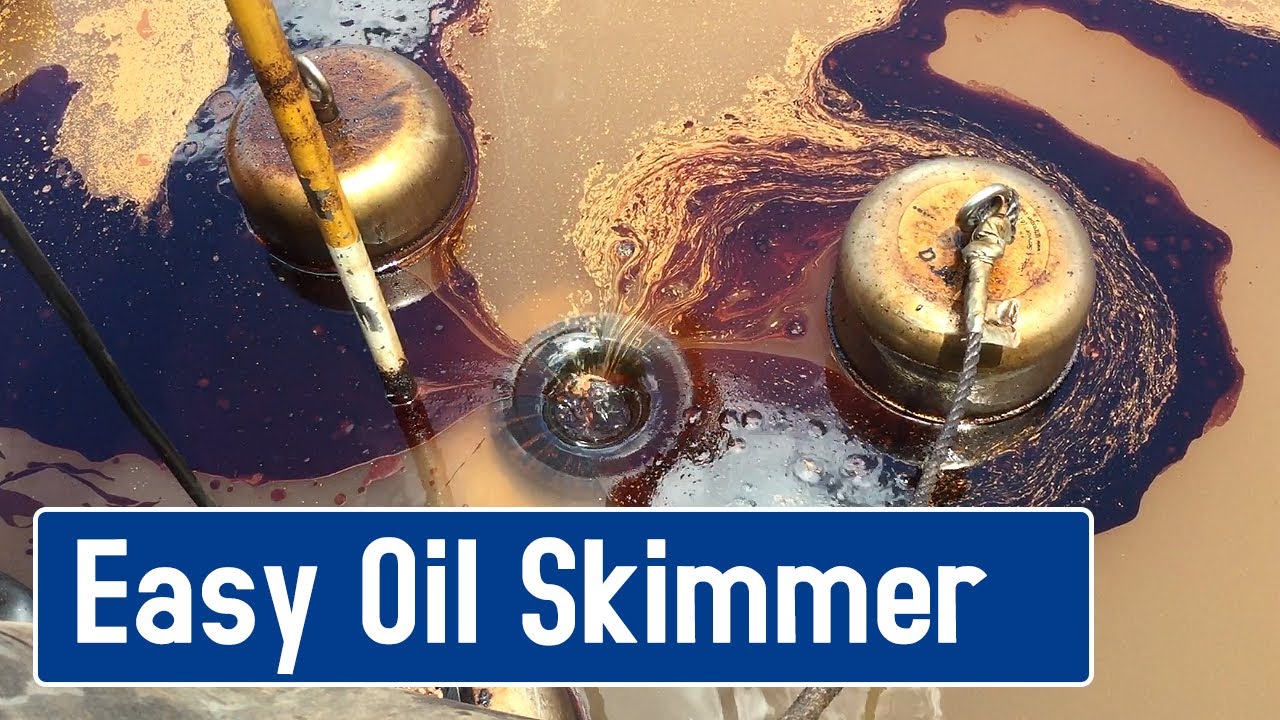 Ultraspin Oil Skimmer - Easy to Operate - No motors, pulleys or tangles