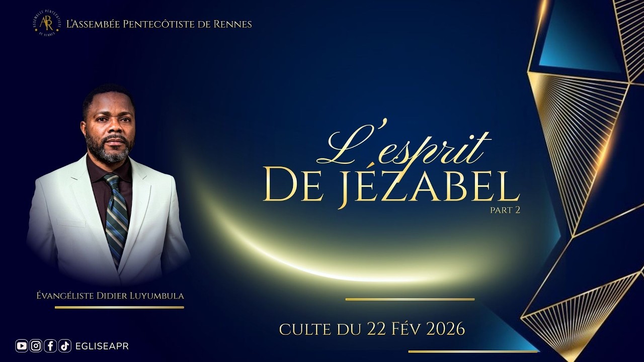 L'esprit de Jézabel - Ev Didier LUYAMBULA (Partie2)