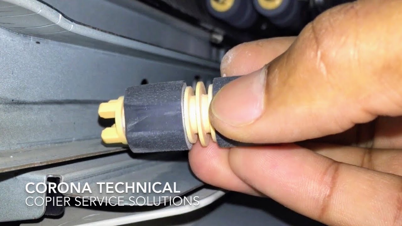 how to change pickup roller Xerox WC | Feed roller replacement xerox 7120