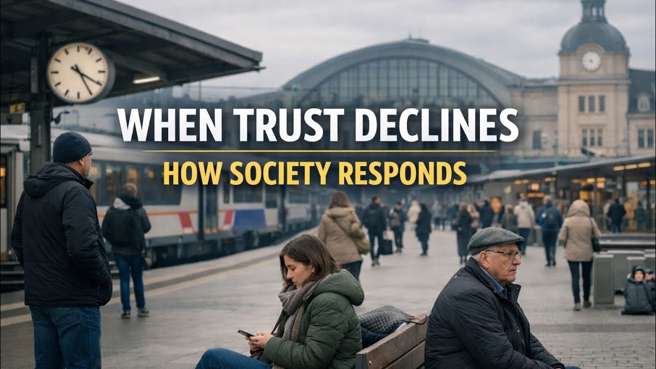When Trust in the Future Declines, How Does Society Actually Respond?