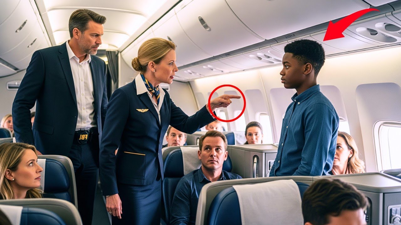 Flight Attendant Mocked Black Teen for His Seat — Then His FBI Agent Father Showed Up