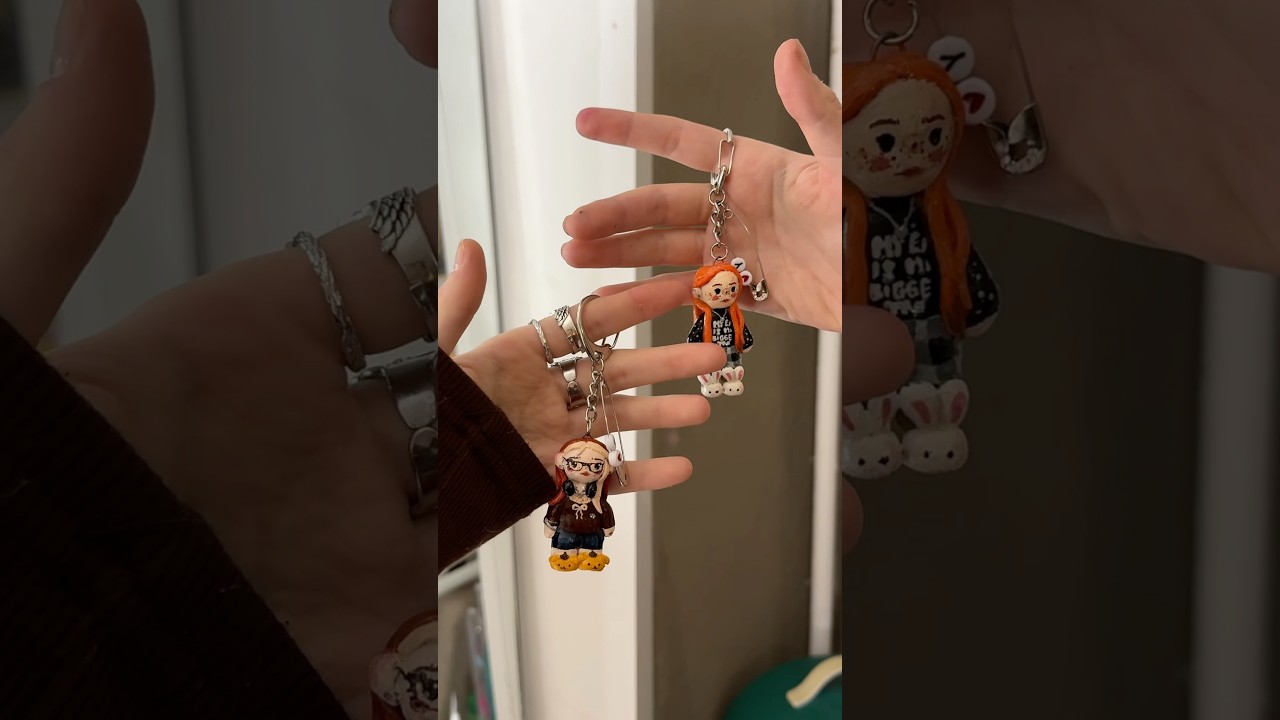 Make little versions of us keychains #diy