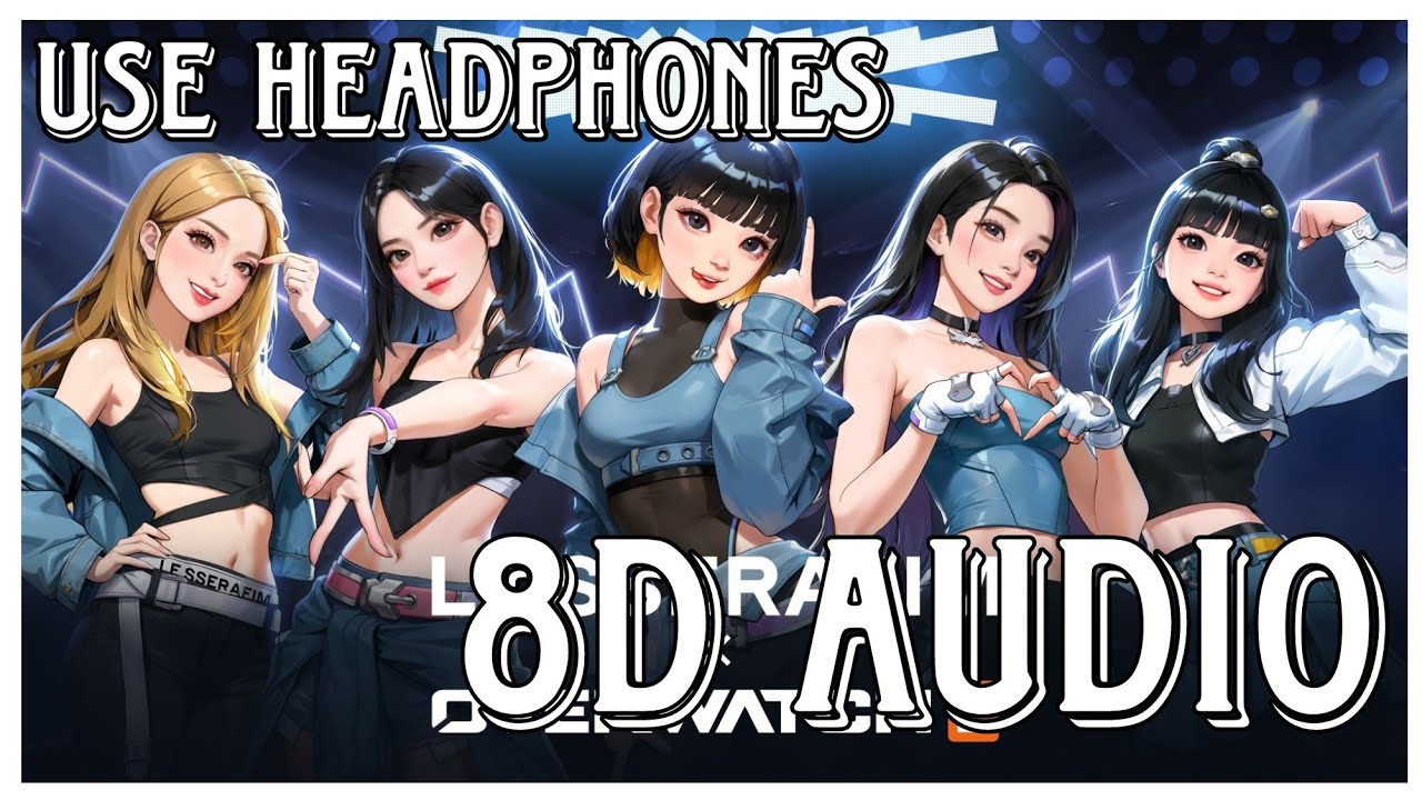 Le sserafim - Perfect Night (8D Audio)