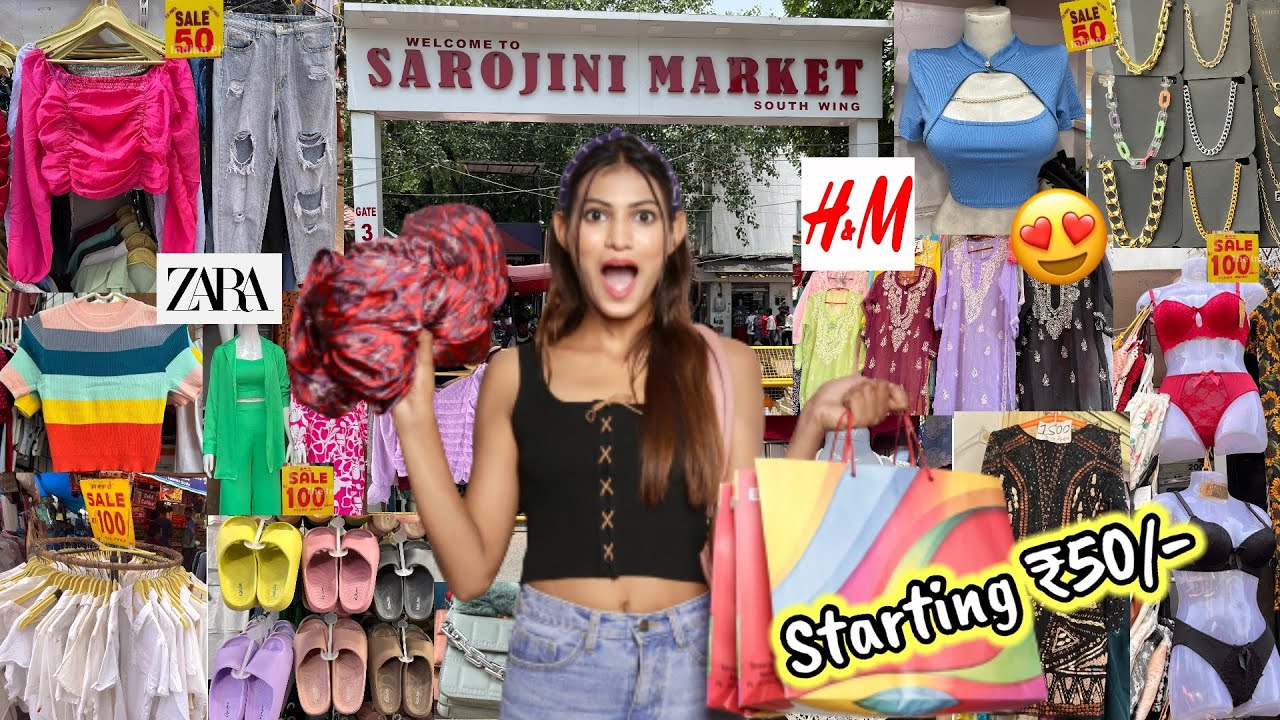 Sarojini Nagar Market Delhi | Latest Collection 2023 With Shop Number 