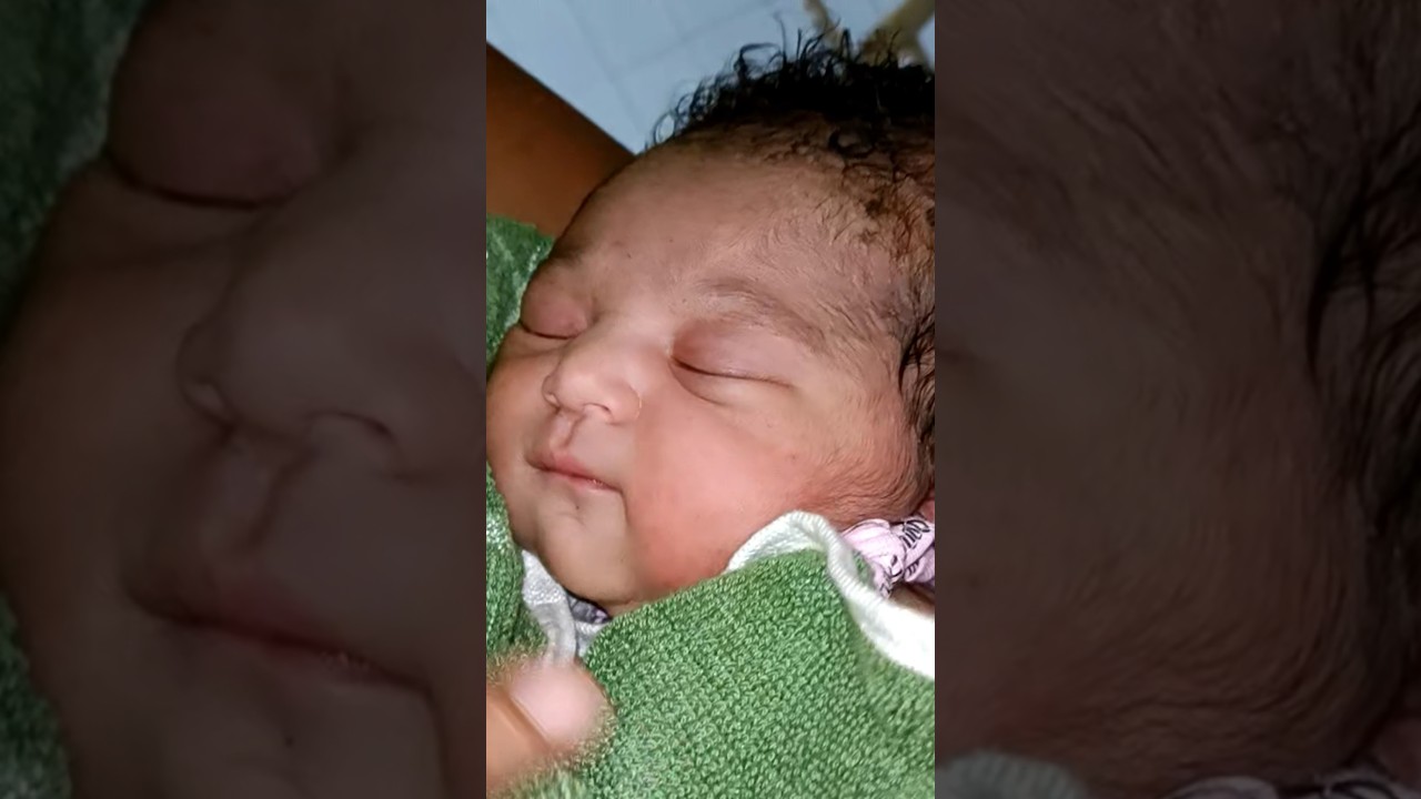 🧿🧿Subhanallah it's a baby girl birth first day first Moment with nani maa 🧿🧿🧿 ❤️ 