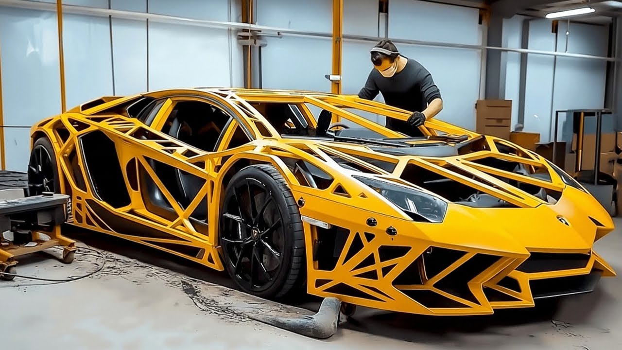 Самодельный Lamborghini от начала до конца от @haisupercar