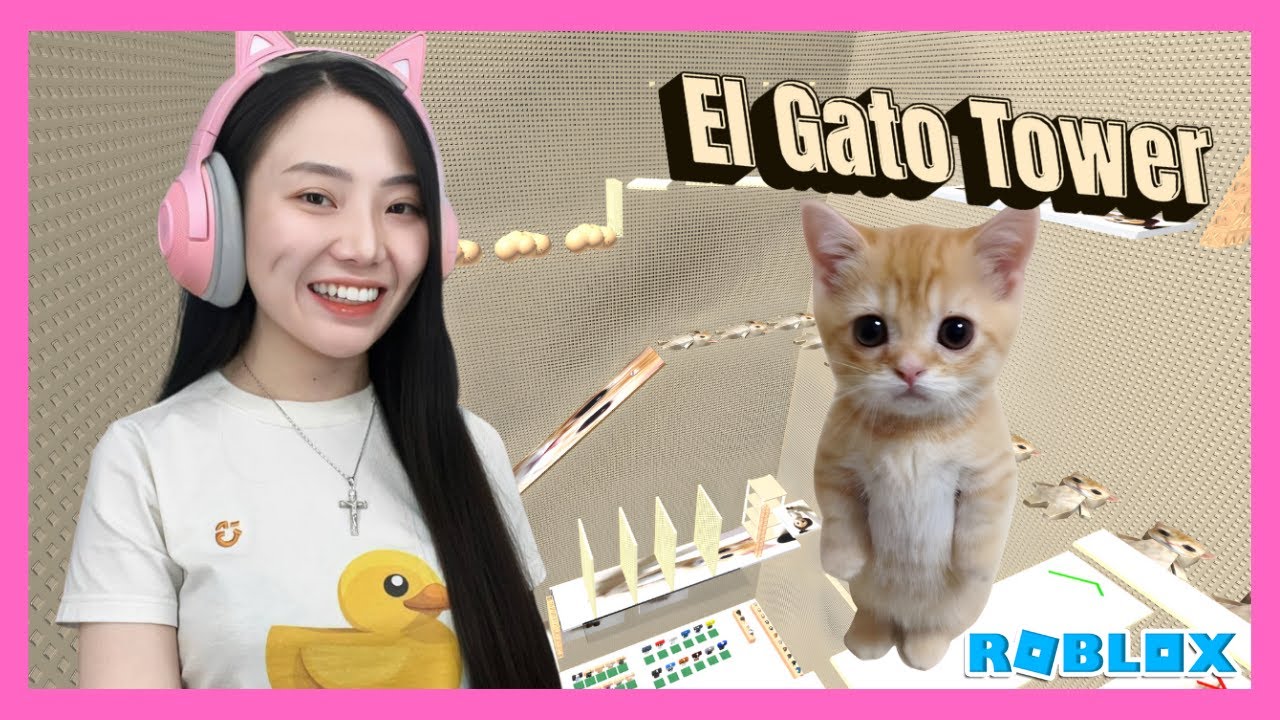 El Gato Ini Siapaaa ??? Gato Tower - Roblox Indonesia