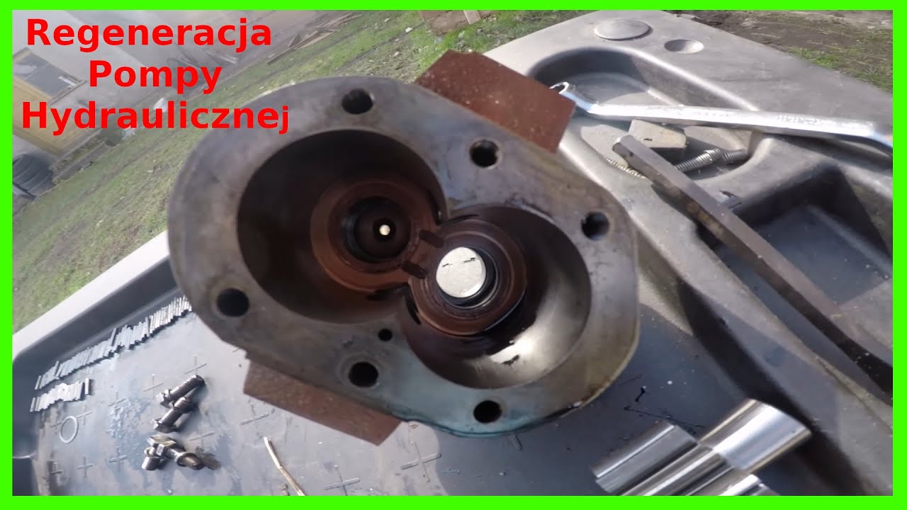 Regeneracja pompy C360 | CO jest w środku? | Hydraulika ciągnika |