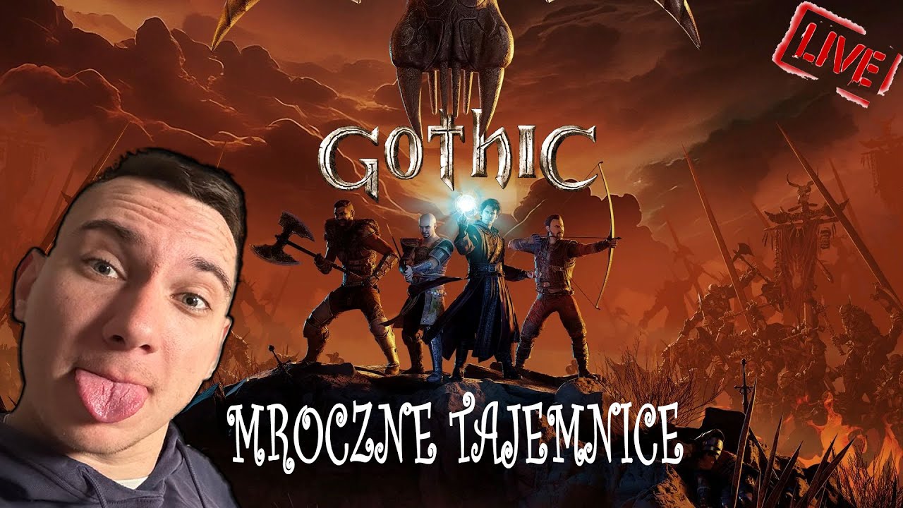 GOTHIC 1 - MROCZNE TAJEMNICE 2.5 / POWRACAM !  😁☠️ 🔴[NA ŻYWO]