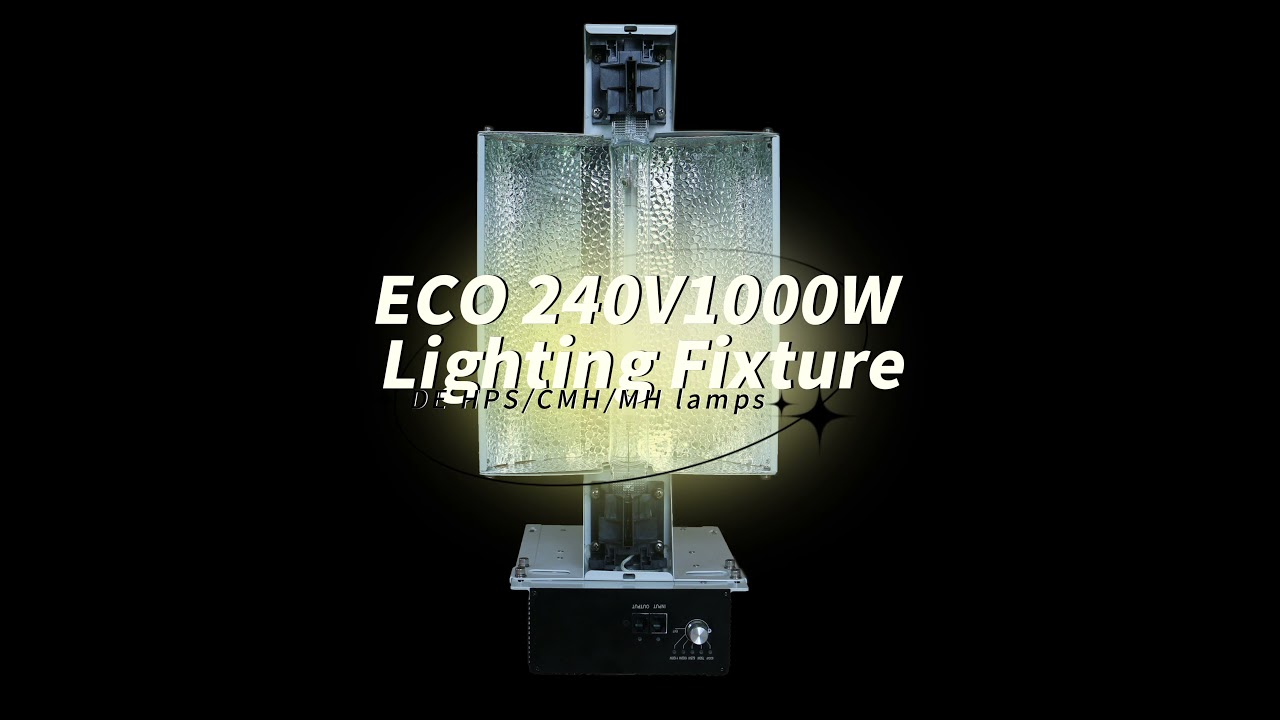 HID grow light, electronic ballast 1000W