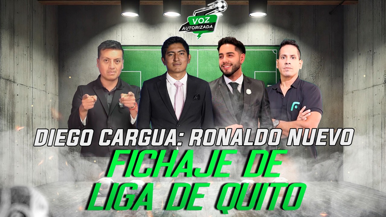 Diego Cargua: Ronaldo nuevo fichaje de Liga de Quito