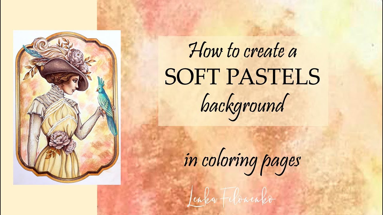 How to create a soft pastels background