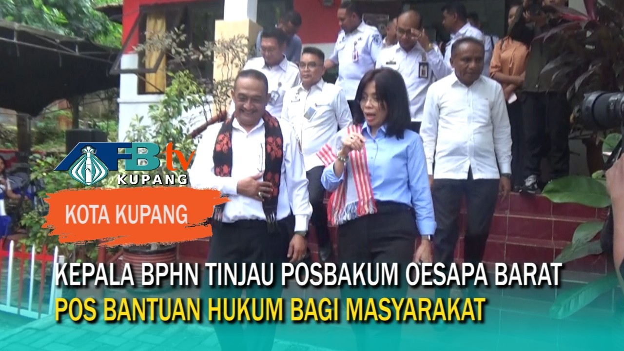 Tinjau Posbakum Oesapa Barat, BPHN Pastikan Layanan Hukum Gratis Bagi Masyarakat