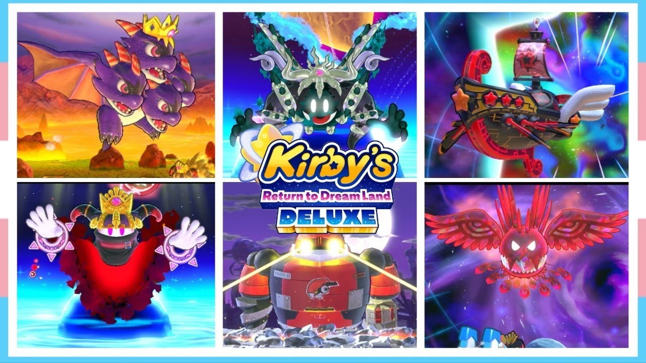 *Extra Mode* All Boss Fights In Kirby's Return To Dreamland Deluxe