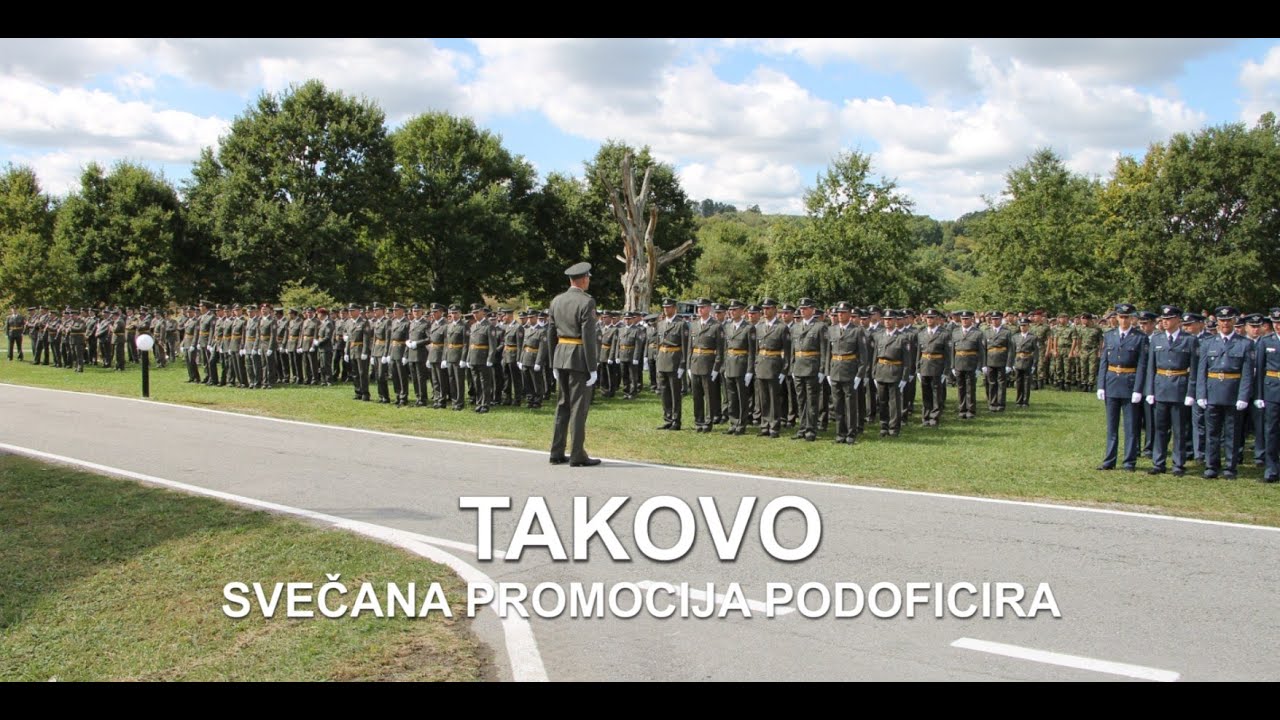 Takovo - Svečana promocija podoficira / 27.09.2019. / TV GM Plus