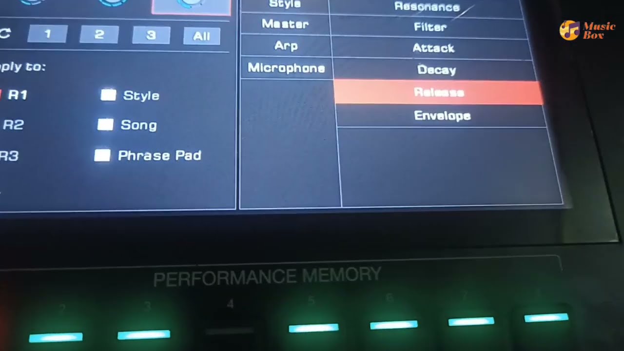 ضبط knob sittings من سلسلة شرح اورج ميدلي