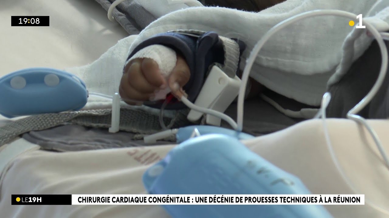 Reportage en immersion au service de chirurgie cardiaque congénitale de Bellepierre.