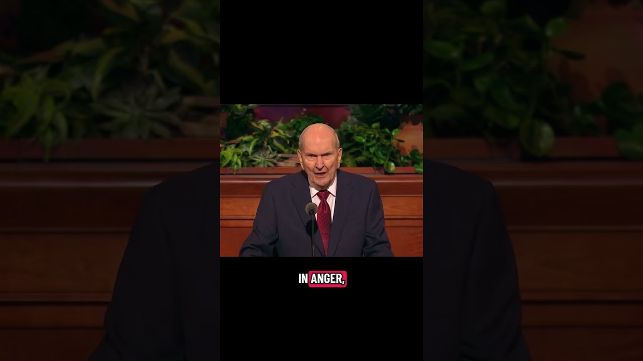 Peacemakers Needed by President Nelson. His experience as an intern in med school.