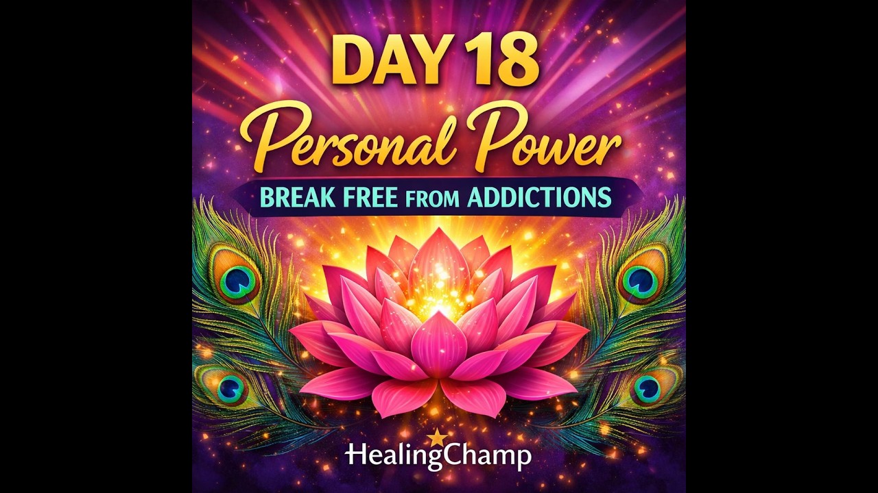 DAY 18  Reclaim Your Personal Power Break Free from Addictions  EFT Tapping for Self-Love & Strength