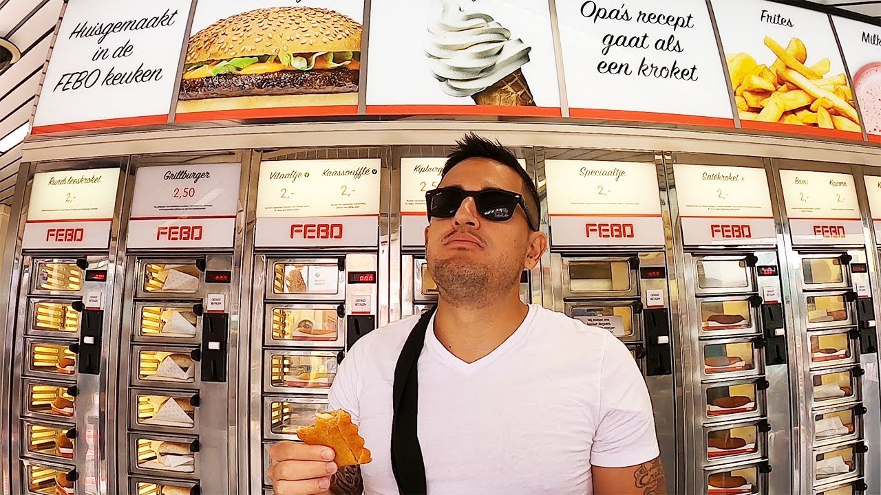 Dutch Street Food in a Vending Machine? 🇳🇱